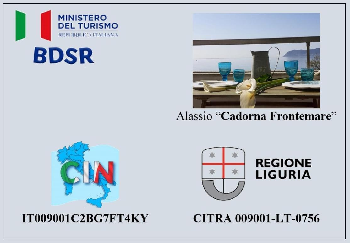 Apartament Cadorna Fronte Mare Alassio Zewnętrze zdjęcie